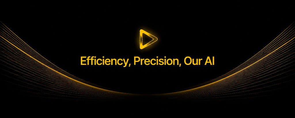 TriaView AI Interview Slogan Banner